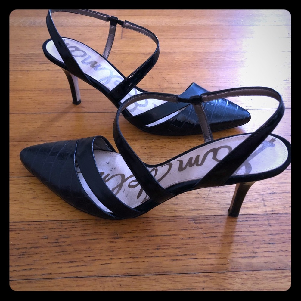 Sam Edelman Black Heels